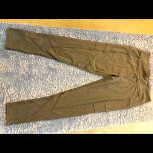 Fitkicks Crossover Leggings Gray Sz L